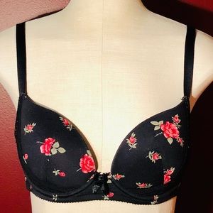 Floral bra